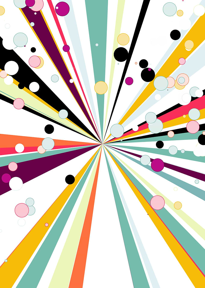 Universe Colorful Lines