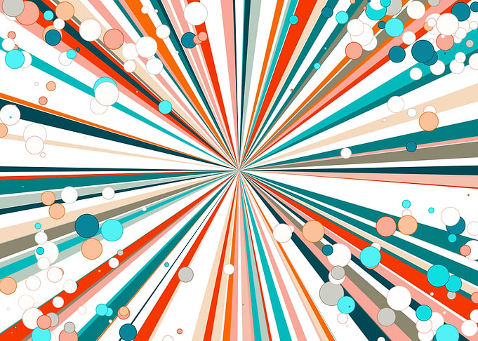 Universe Colorful Lines