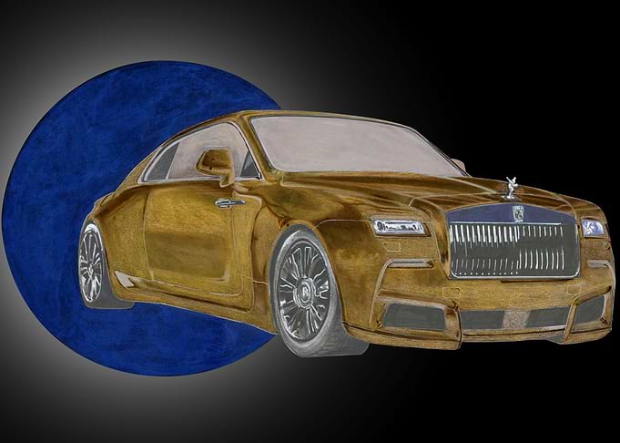 Rolls Royce and Blue Moon
