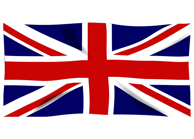 Fluttering Union Jack