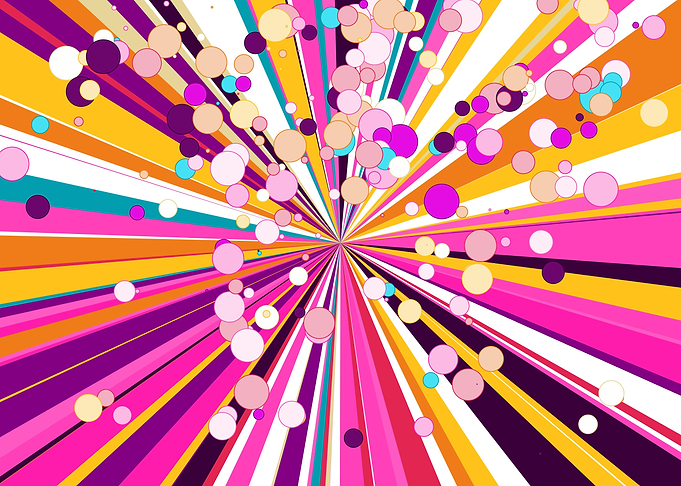 Universe Colorful Lines