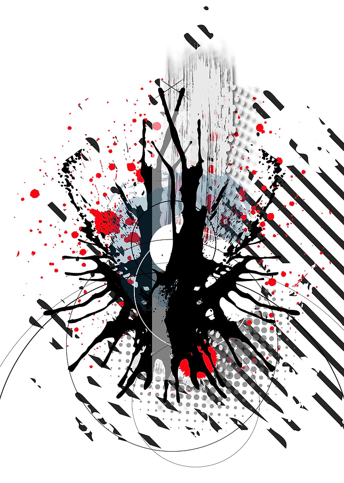 Trash polka 4 Rorschach