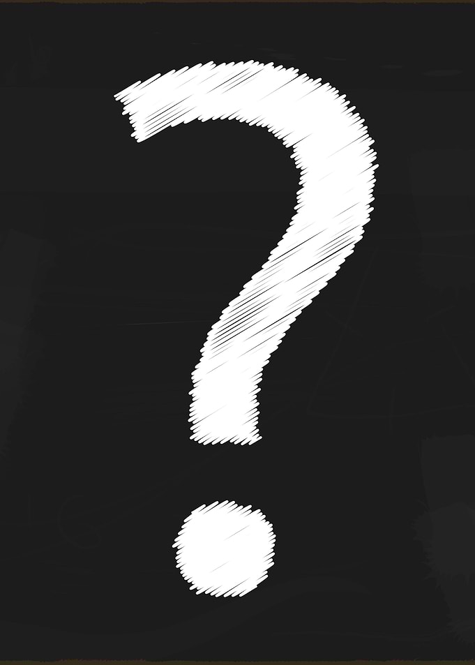 Question Mark Blackboard