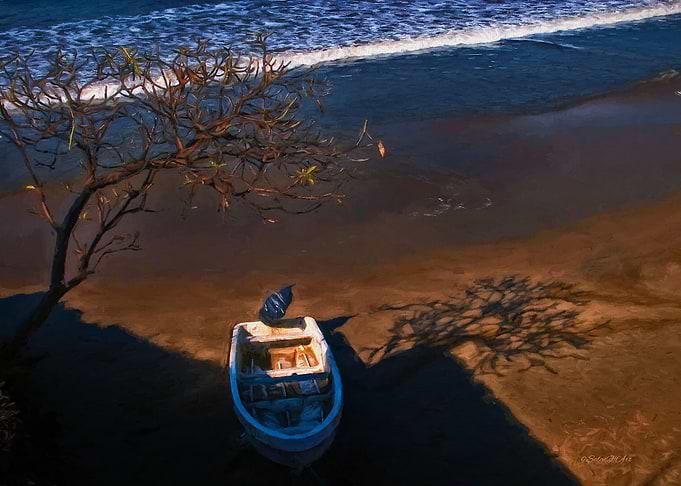 Beached