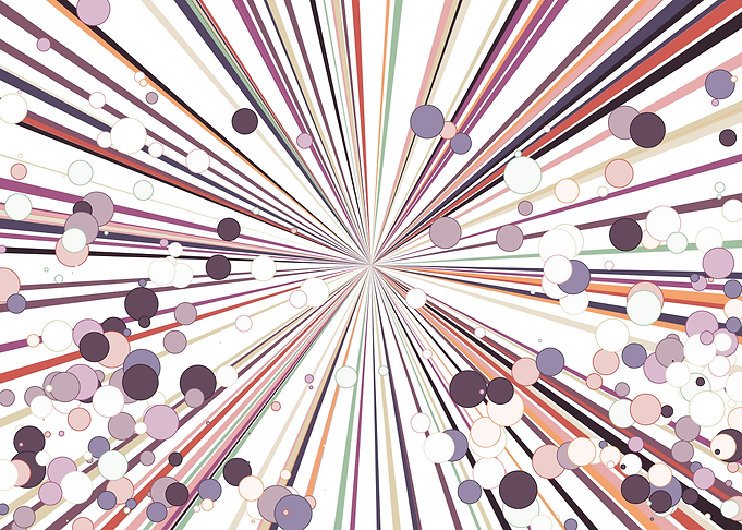 Universe Colorful Lines