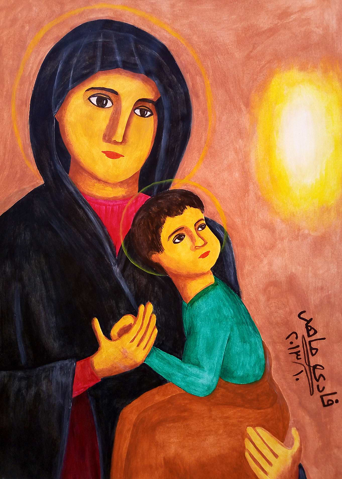 Mother Mary and Jesus
