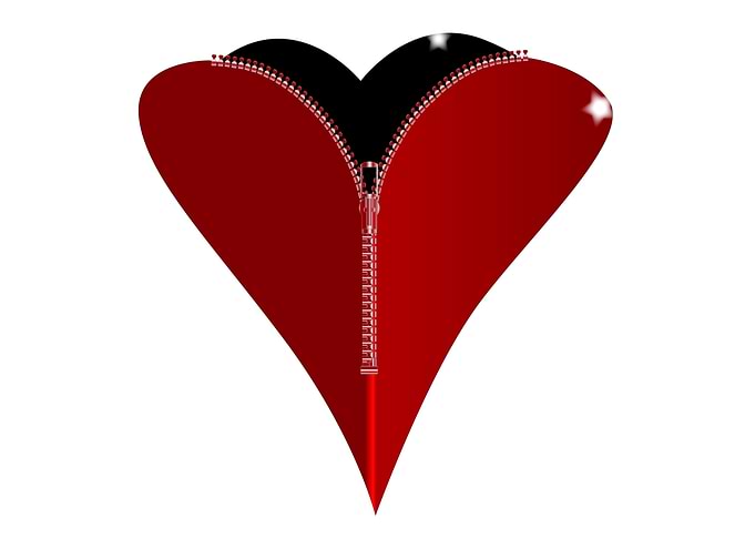 Zipper Heart