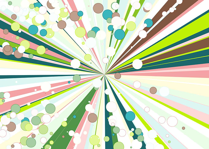 Universe Colorful Lines