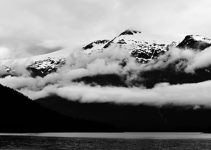 A Storm Above the Fjord
