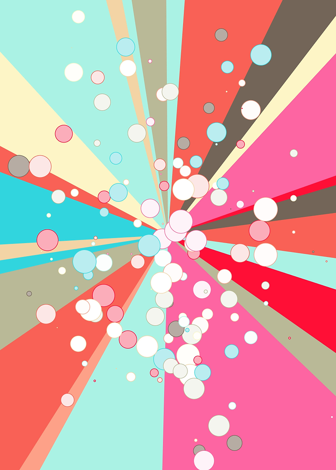 Universe Colorful Lines
