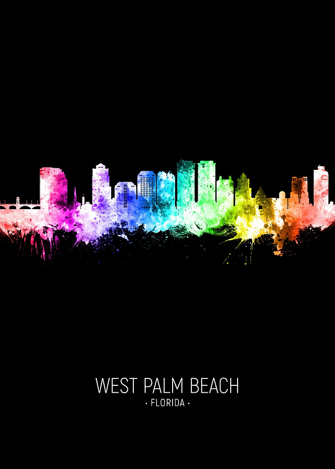 West Palm Beach Skyline