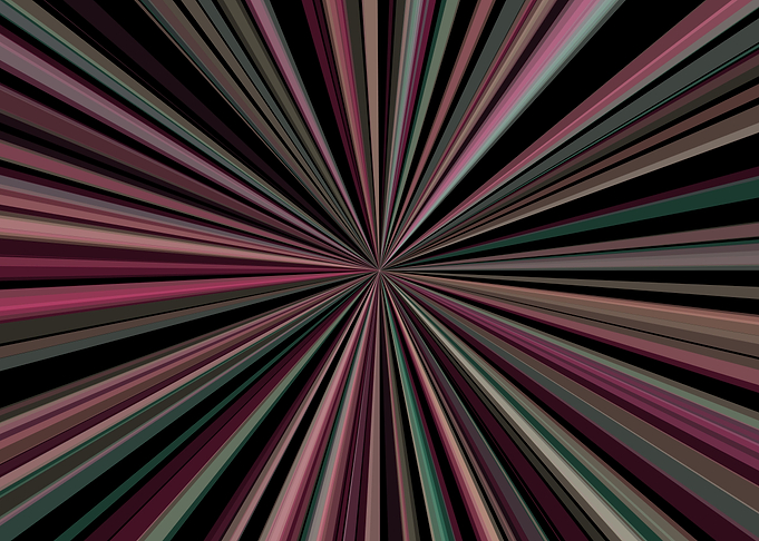 Universe Colorful Lines