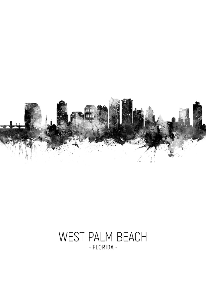 West Palm Beach Skyline
