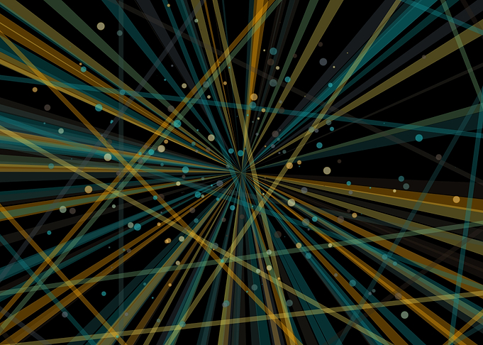 Universe Colorful Lines