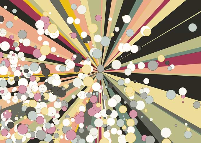 Universe Colorful Lines