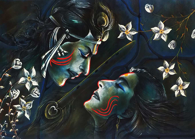 KRISHNA AND RADHA ABSTRACT