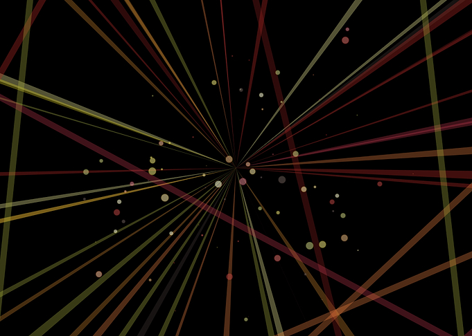 Universe Colorful Lines