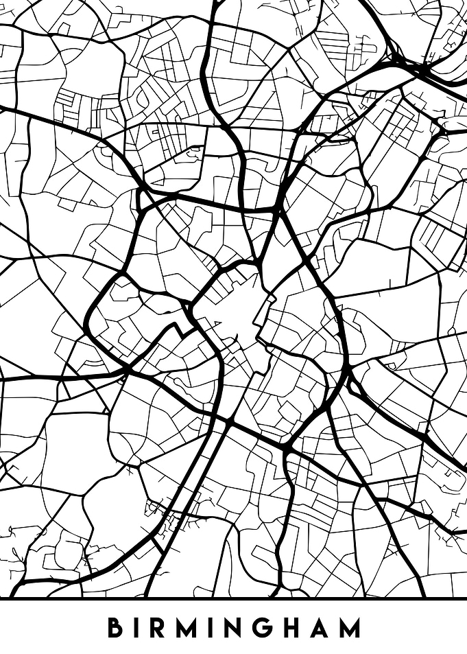 Birmingham Map England