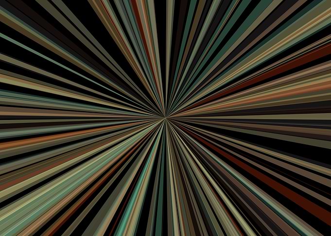 Universe Colorful Lines