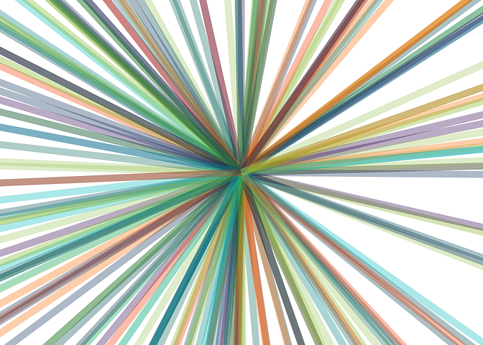 Universe Colorful Lines