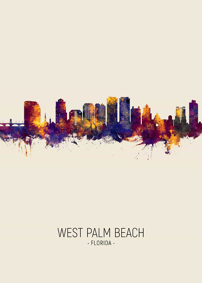 West Palm Beach Skyline