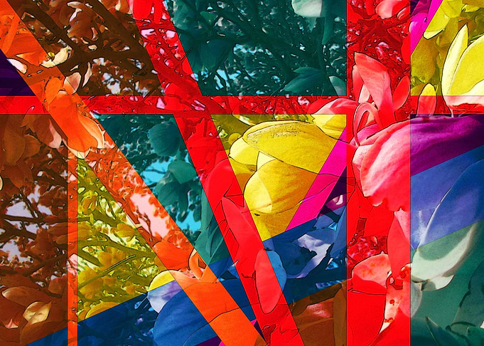 Abstract art Diagonal 59