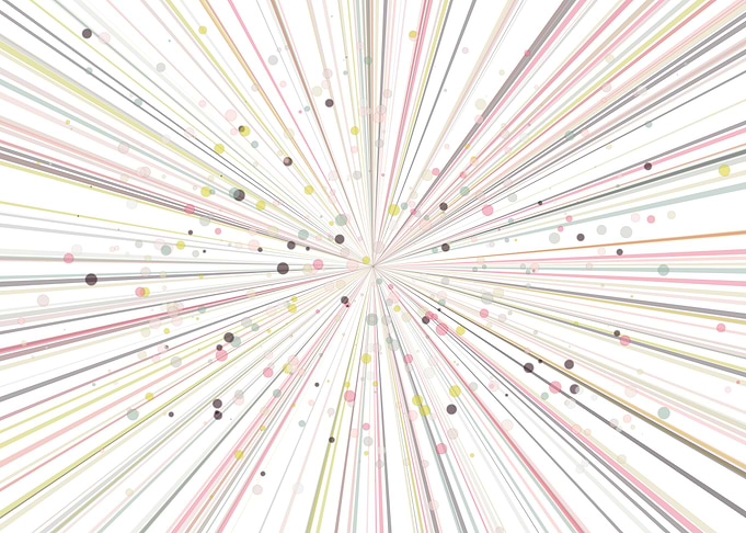 Universe Colorful Lines