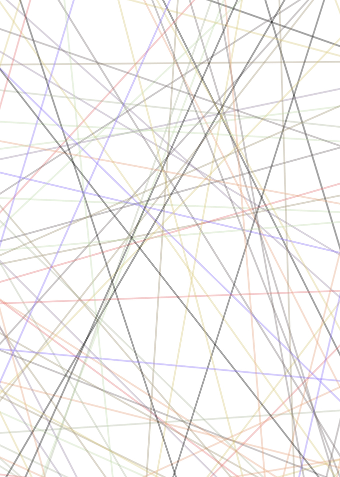 Universe Colorful Lines
