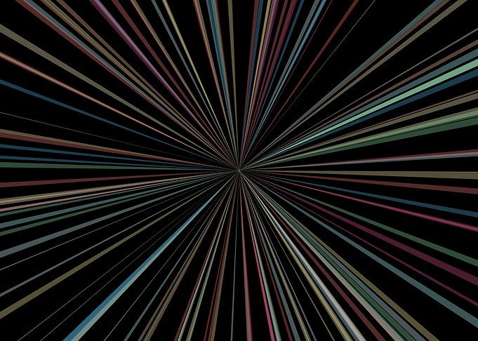 Universe Colorful Lines