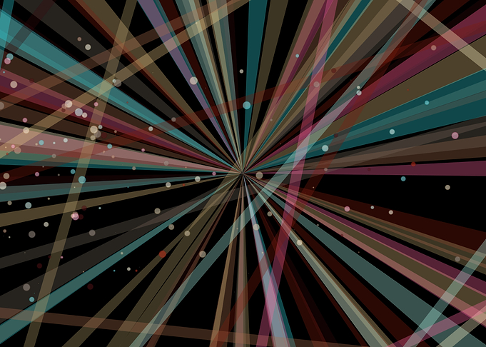 Universe Colorful Lines