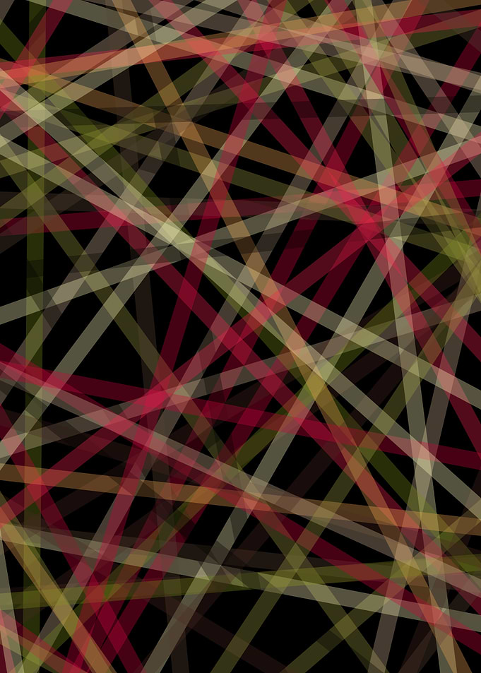 Universe Colorful Lines