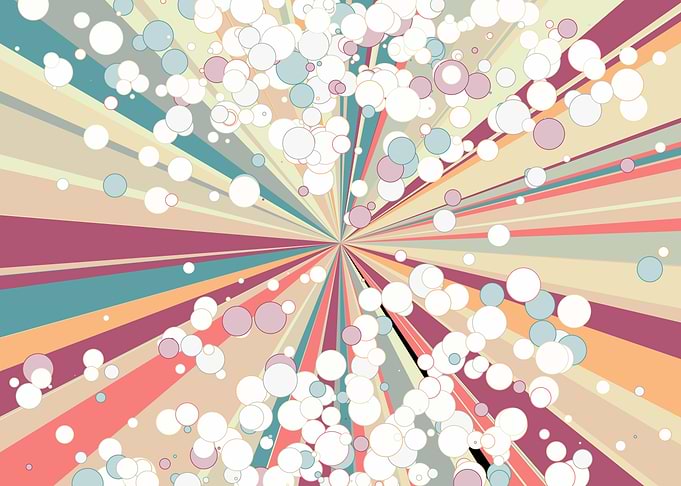 Universe Colorful Lines