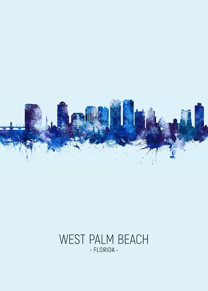 West Palm Beach Skyline