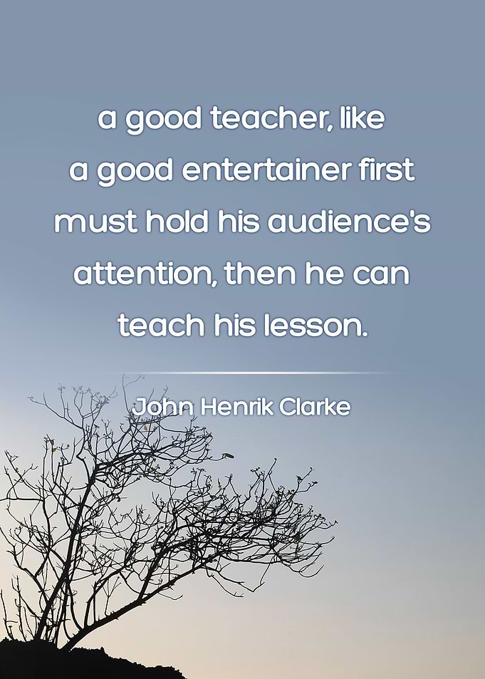 A good teacher
