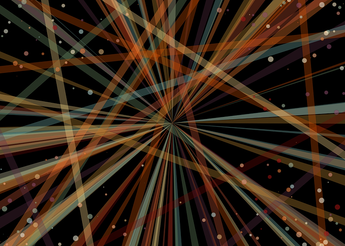 Universe Colorful Lines