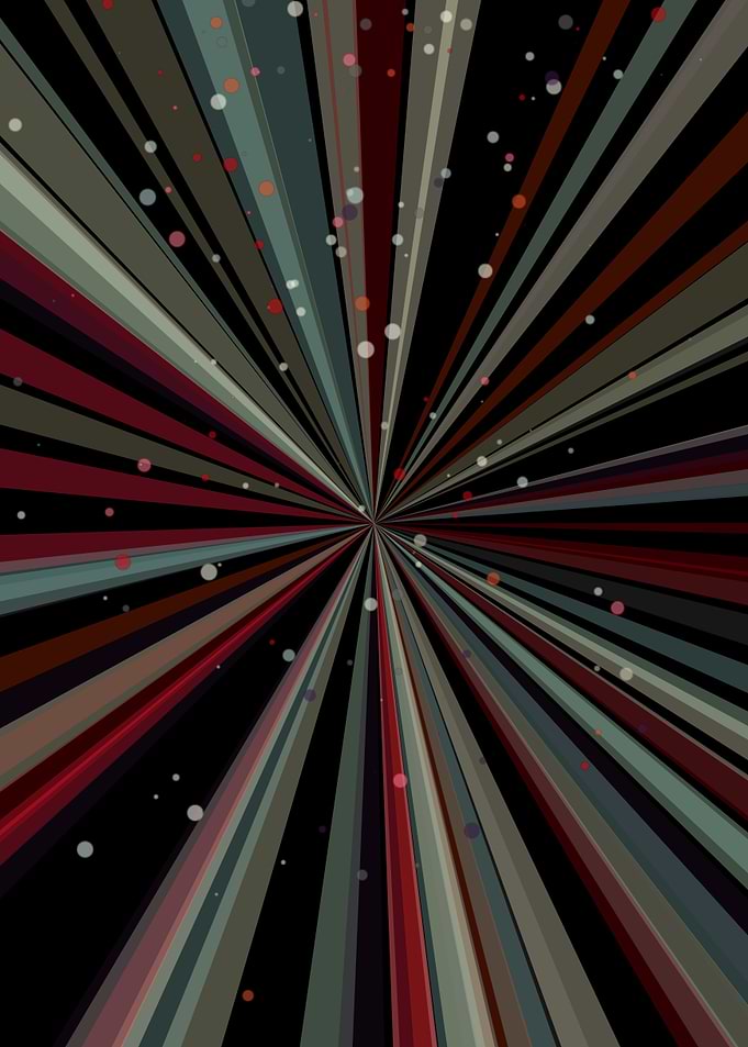 Universe Colorful Lines