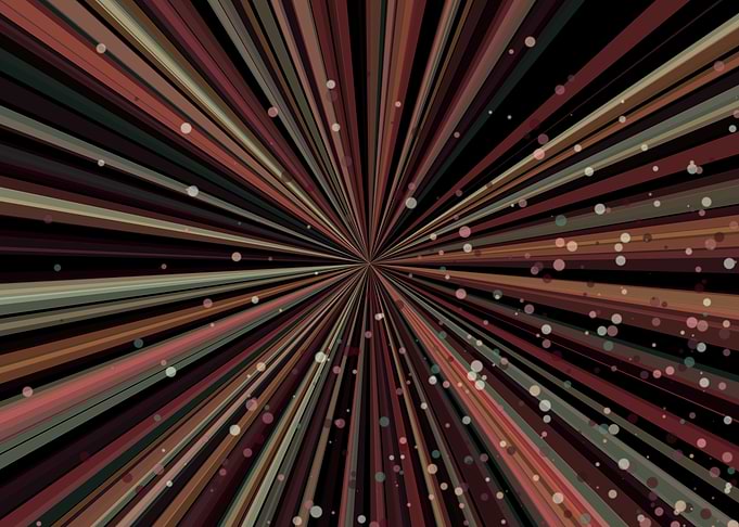 Universe Colorful Lines