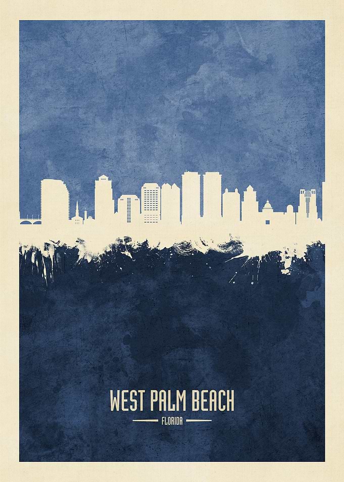 West Palm Beach Skyline