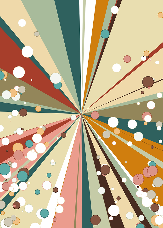 Universe Colorful Lines