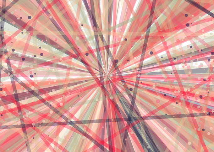 Universe Colorful Lines