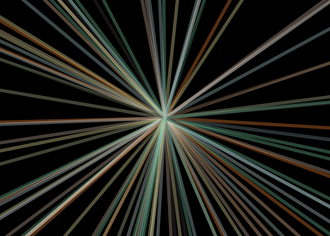 Universe Colorful Lines