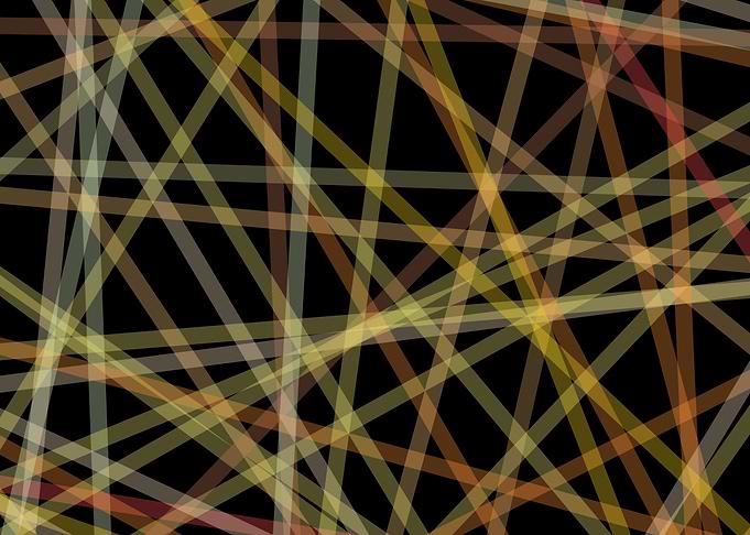Universe Colorful Lines