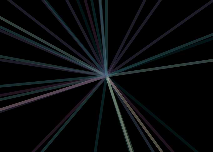 Universe Colorful Lines