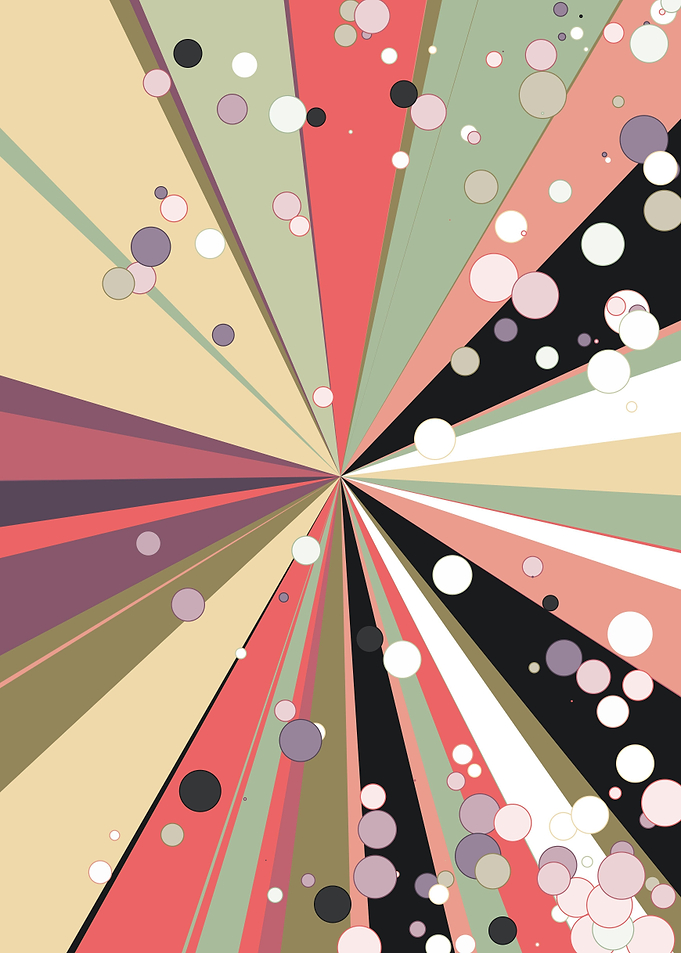 Universe Colorful Lines