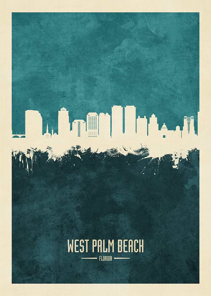 West Palm Beach Skyline