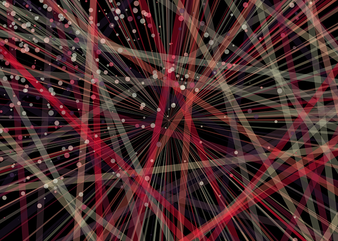 Universe Colorful Lines