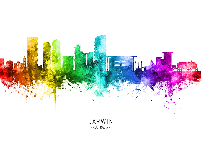 Darwin Skyline Australia