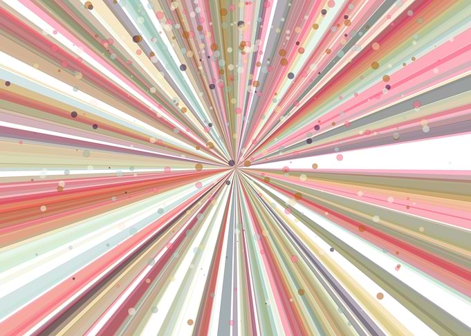 Universe Colorful Lines