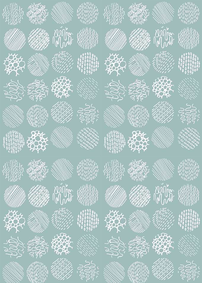 Turkiz Geometric Pattern