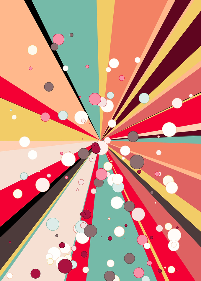 Universe Colorful Lines